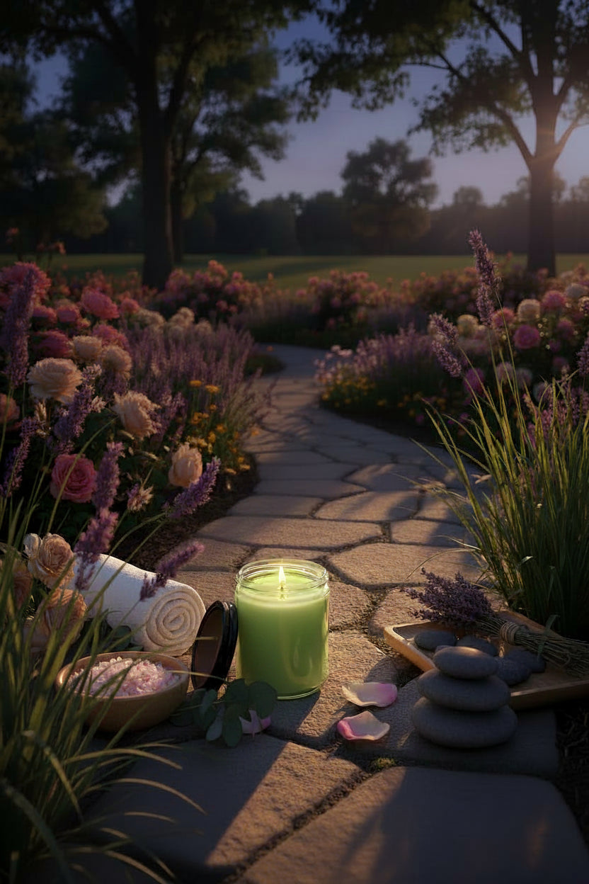 A Walk in the Park Candle