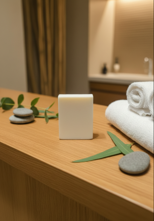 Handmade tallow soap from A Blind Date Products made with skin-loving ingredients for gentle cleansing