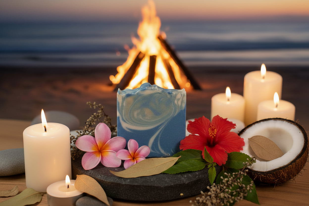 Bonfire on the Beach Bar Soap