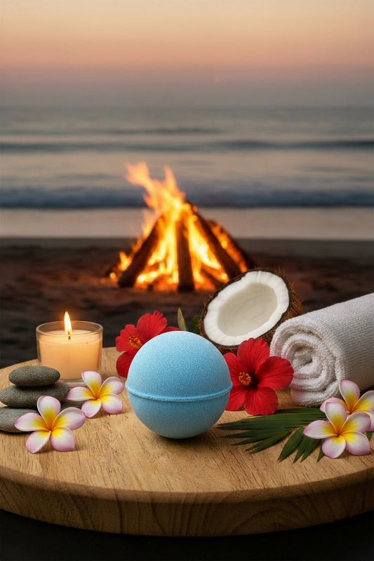 Bonfire on the Beach Bath Bomb