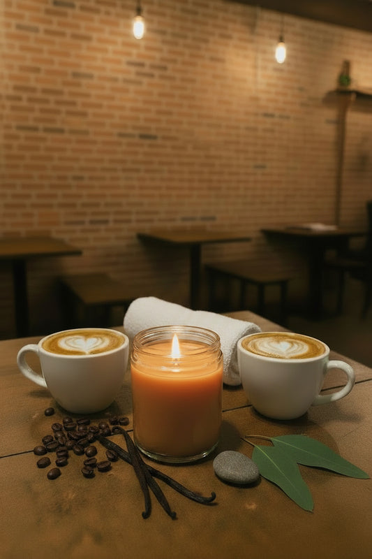 Coffee and Conversation Candle