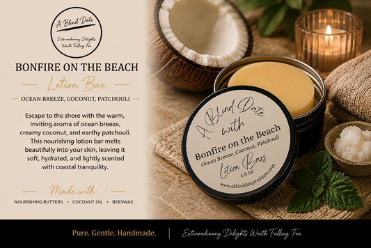 Bonfire on the Beach Solid Lotion Bar