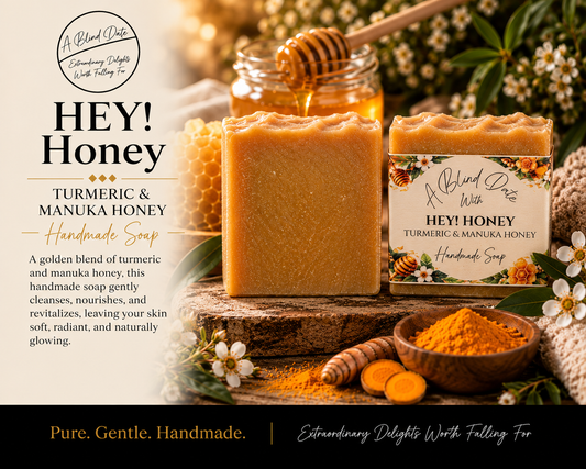 Hey, Honey! Turmeric and Manuka Honey Handmade Bar Soap