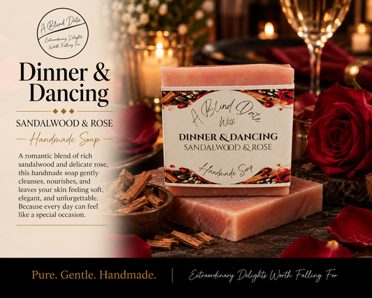 Dinner and Dancing Handmade Bar Soap